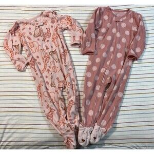 Just One You made by Carter’s 2-Pack Fleece Footed Pajamas 2T
